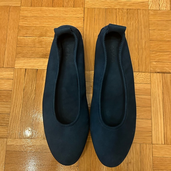 Arche Shoes - NEW Arche Laius Blue Leather Suede Flats